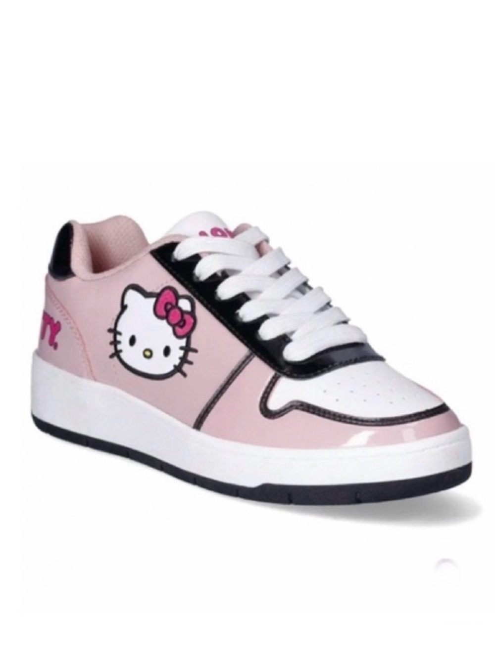 Hello Kitty Pink White Black Athletic Sneakers
